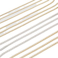 Diy Garment Accessories Jewelry Findings Dress Bag Shoes Headwear Bracelet Necklace Making Gold Silver Brass Claw Pearl Chains