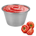 Food Grade Round  Individual Condiment Bowl Kitchen Salad Cup 304 Stainless Steel Sauce Cup
