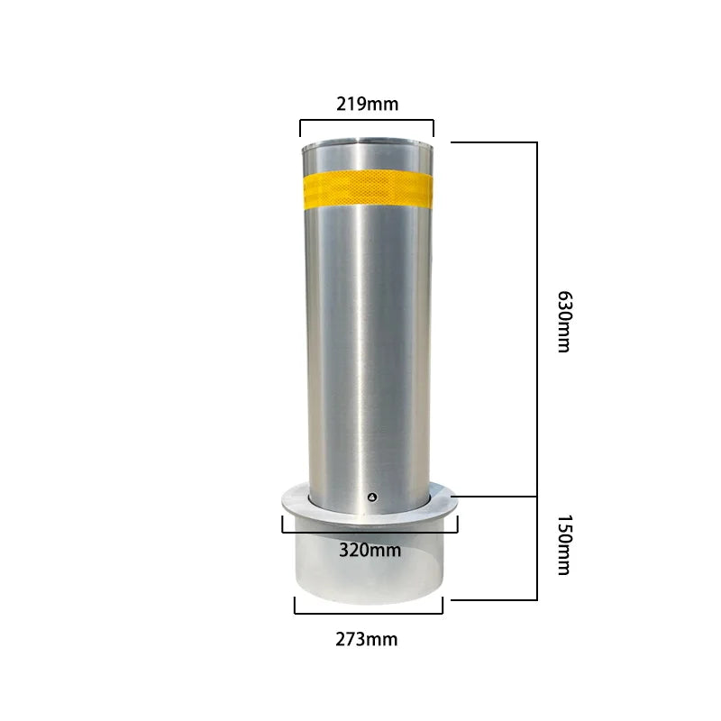 Wholesale Customization Driveway Concrete Removable Parking Lot Bollards with Lock
