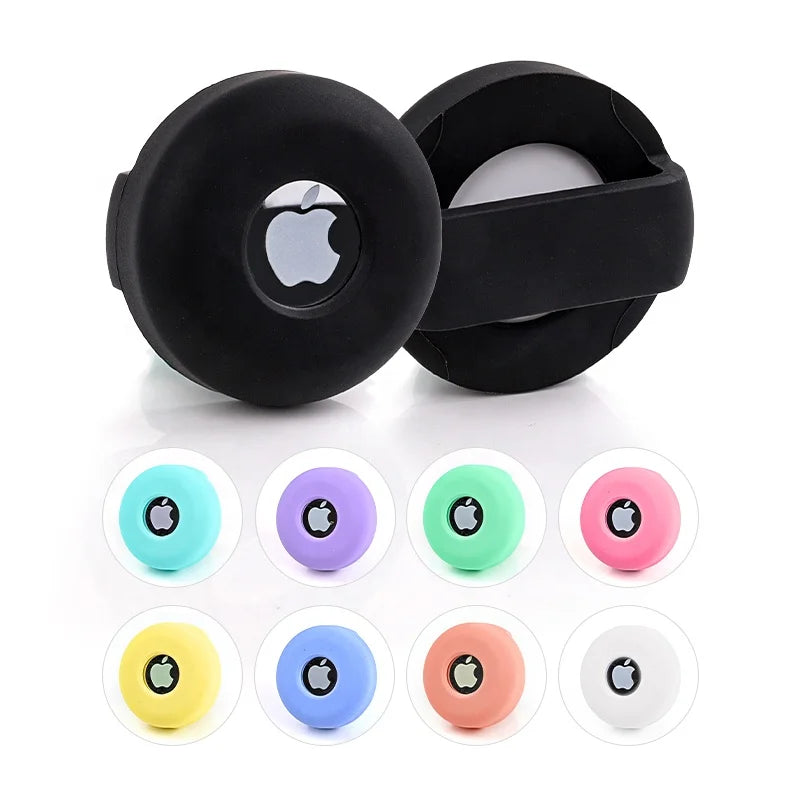 Waterproof Nylon Dog Collar Holder Anti-Lost GPS Airtag Case Luxury Print Style Protective Silicone Cat Collar for Dog Tracker