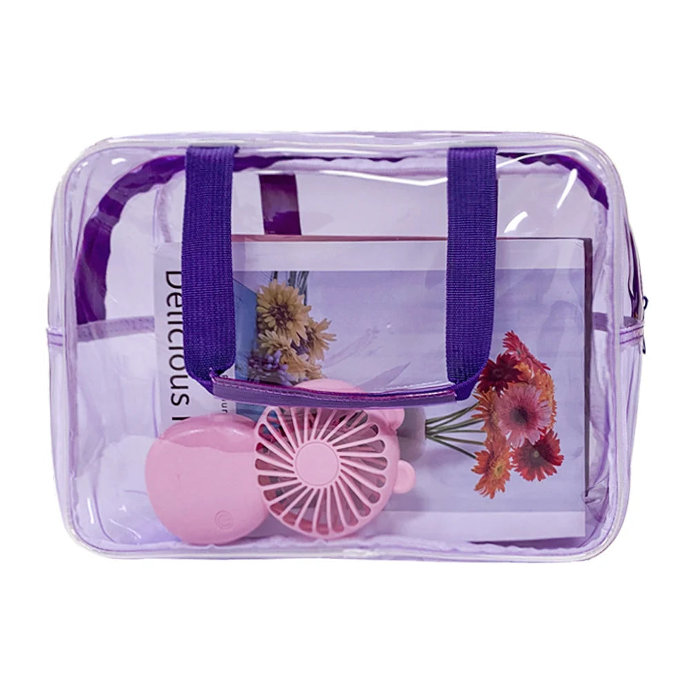 Multifunctional Cosmetic Bag Large Capacity Toiletry Women Cosmetic Bag Pvc Waterproof Travel Bags