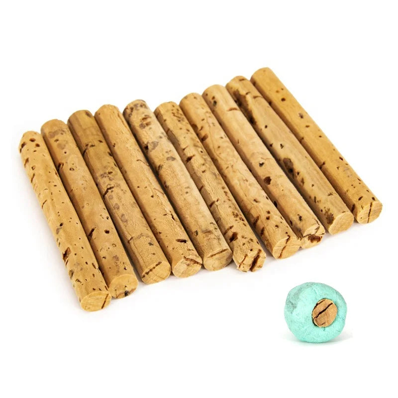 6mm Carp Fishing Cork Sticks for Carp Bait Pop up Carp Fishing Boilie Bait Chod Zig Rig Method Feeder Fishing