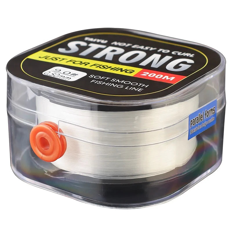 DN 200m 656ft High Tensile Force Nylon/fiber Fishing Line High Strength Nylon Fishing Line Abrasion Resistant Fishing Line Nylon