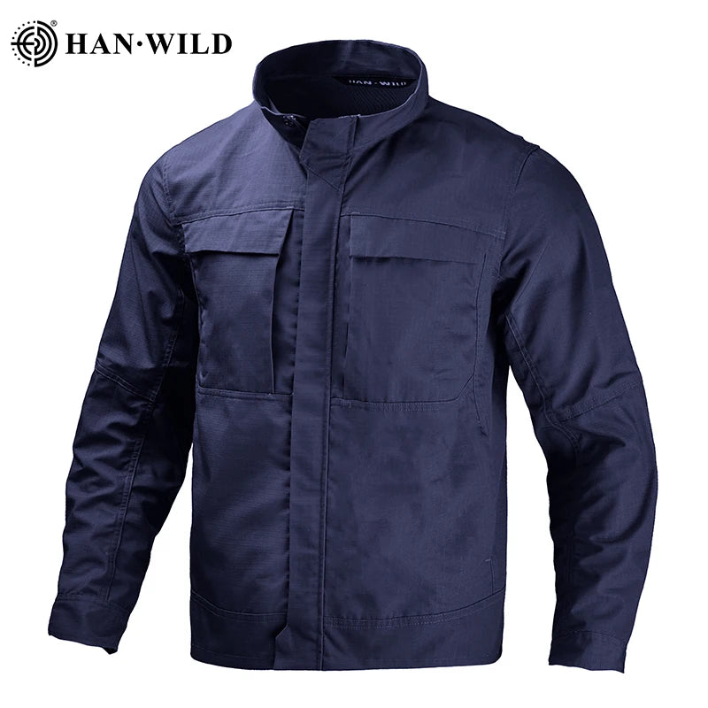 HAN WILD Workwear Outerwear Mountain Climbing Shirt Jacket Outdoor  Hiking Jacket