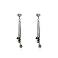 Beautiful tassel simple drop and dangle long chain earrings for women ladies sets jewelry wholesaler dropping shipping