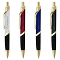 Wholesale Popular Triangle Design with Gold Plated Clip Promotional Gift Heavy Copper Ballpoint Pen Good for Custom Logo MTP013