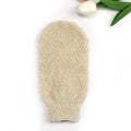 MuYang Natural Hemp Exfoliating Bath Mitt Glove Sponge and Scrubbing Hemp Glove for Body Scrubber Bath Shower Gloves Mitt