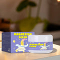 SAUVASINE Hot Selling Deep Care Skin Moisturizing Skin Promoting Children Sleep Magnesium Cream  Lavender Body Magnesium Cream