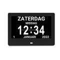Dementia Clock 7" Desk Display Timer Lcd Dementia Calendar Alarm Digital Clock