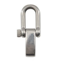 High Strength Adjustable U-Shaped Bow Shackles Stainless Steel Buckles 5mm Hole Diameter SGS Certified Survival Portable