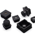 High Quality Thread Tube Plug End Screw Nut Tube Plug Furniture M6 M8 Square Threaded Tube Inserts