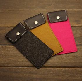 Eyewear Bag Portable Felt Bag Luxury Envelope Glasses Case Wholesale High Quality Sunglasses Packaging Travel Pouch Sunglasses