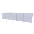 In Stock Four Season Wind Breaker Fence Privacy Screen Outdoor Camping PU Coating Wall for Beach Single Layer