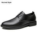 Men's Italian Luxury Formal Dress Shoes Comfortable Height Increasing Oxfords & Loafers for Business & Weddings Soft Feature