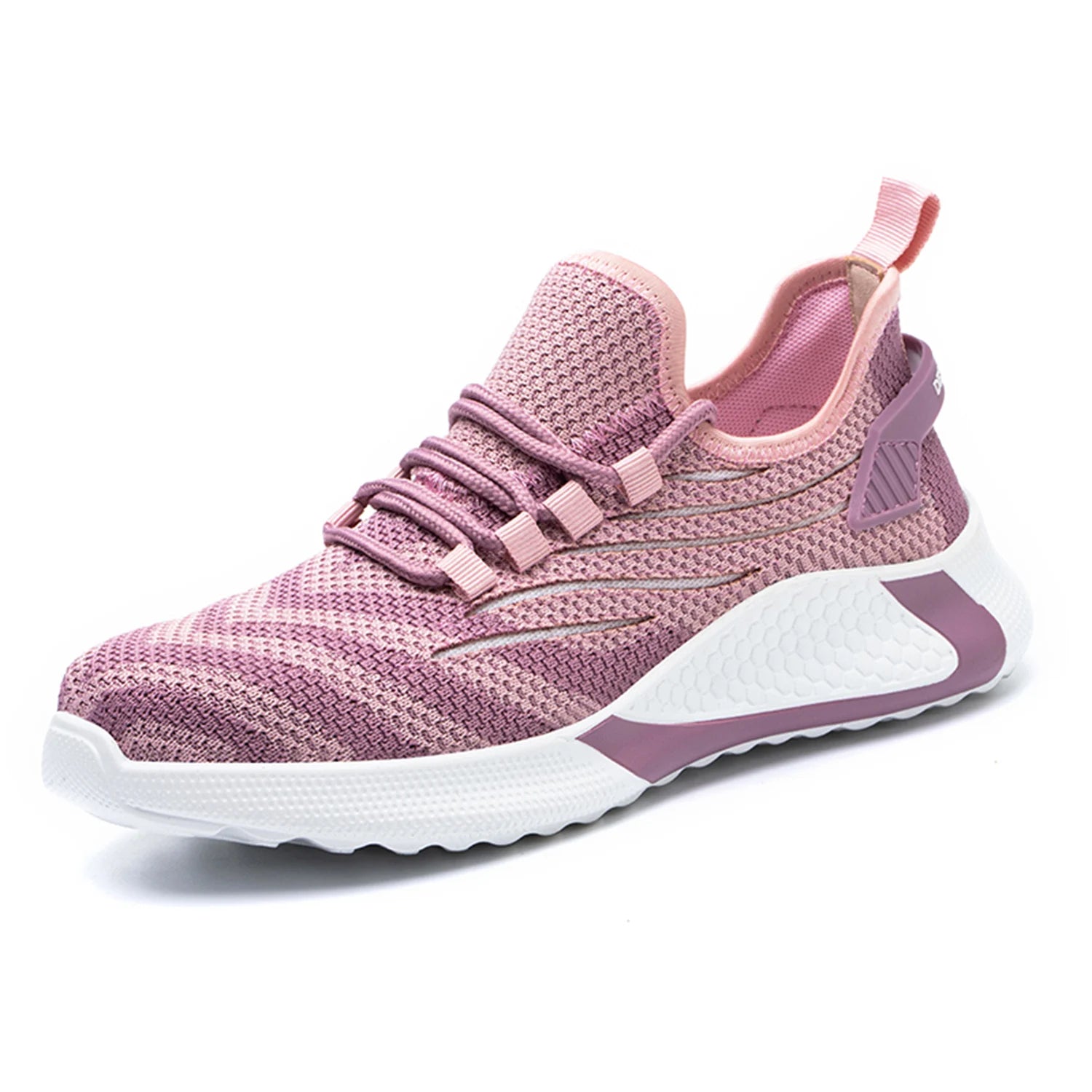 Unisex Winter Steel Toe Cap Safety Boots Low Cut Modern Factory Industrial Work Boots Waterproof Pink Rubberized Construction