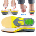 Unisex Orthotic Gel Insoles Orthopedic Flat Foot Health Sole Pad for Shoes Insert Arch Support Pad for Plantar Fasciitis