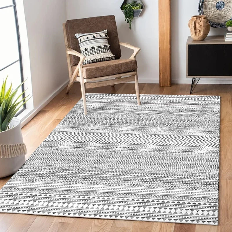 Moroccan Bohemian Home Decorative Bedroom Rugs Throw Rugs Moroccan  Living Room Carpet