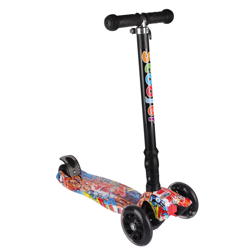 Outdoor Popular Play Toy Adjustable 3 Wheel Push Outdoor Children Big Wheel Kick Scooter for Kid