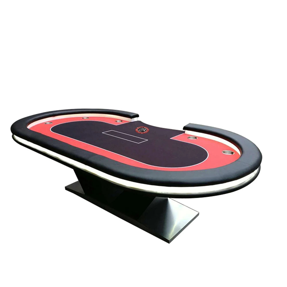 2022 Poker Table Dealer Hot Sale 10 Seat Game Table Poker Customize Deluxe Modern Poker Tables