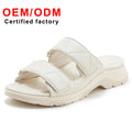 Luxury Design Women's New Summer Light Casual Buckle Beach Thick-soled slippers Wholesale Large Size Sandals Fashion Shoes Women