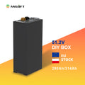 Poland Stock LiFePO4 Battery DIY Box Kit 280AH 314AH Battery Case 10kwh 15kwh Battery Storage Box Stand-up Case with Wheels