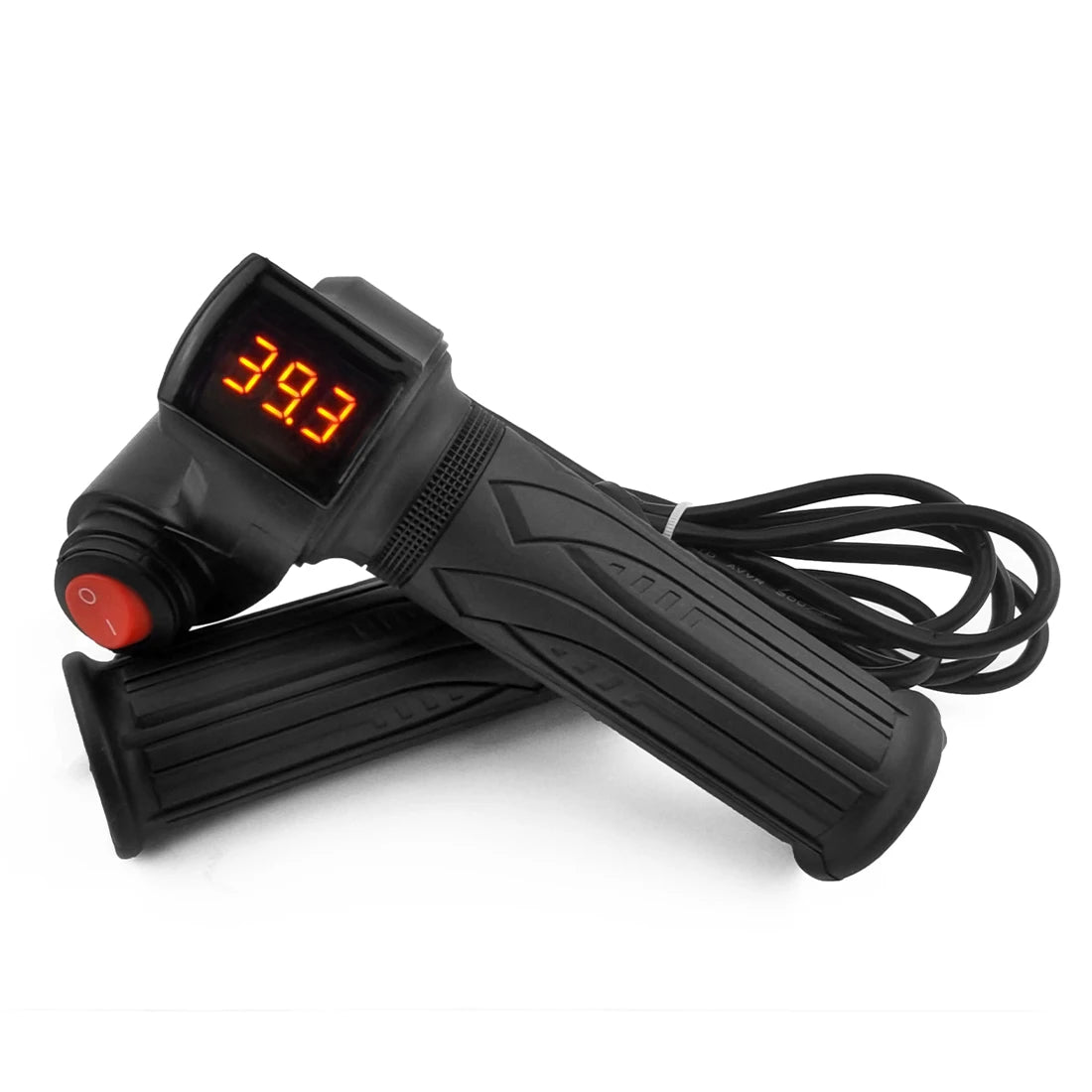 LED Display Indicator Button Switch Electric Scooter Handlebar Twist Electric Bicycle Throttle