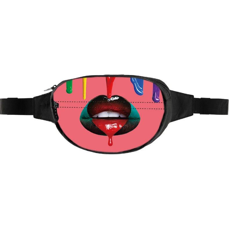 Good Quality Waist Bag Custom Fanny Pack Lightweight Girls Waist Bag Belt Adjustable Convenience for Shopping Waist Bag Outdoor