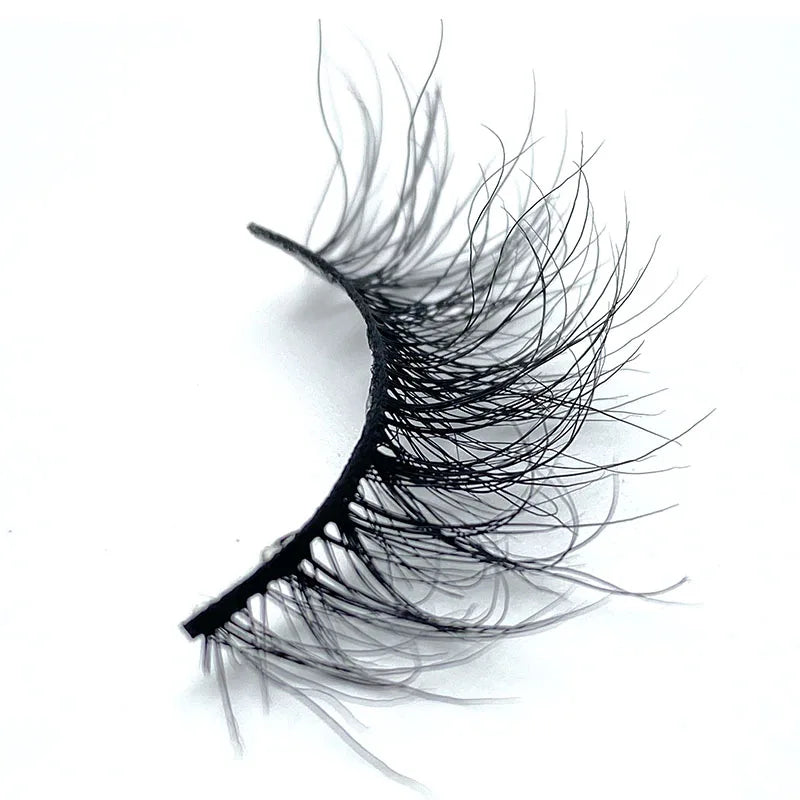 Natural Short Light Corner Eyelashes 3D Effect Mink Half Lashes With Custom Eyelash Packaging Eyelash Extension Vendor