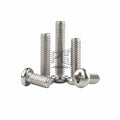 304PM Stainless Steel Round Head Machine Wire Cross Pan Head Stainless Steel Screw Machine Tooth Small Screw M1-M3.5