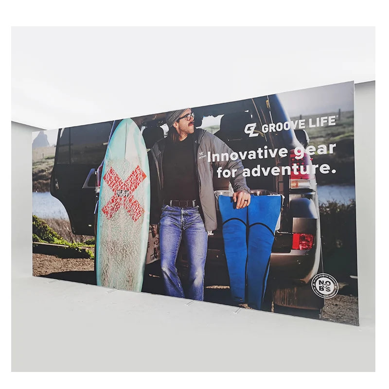 20ft Quick Set up Event Exhibits Trade Show Folding Lightweight Back Drop Wall for Photography