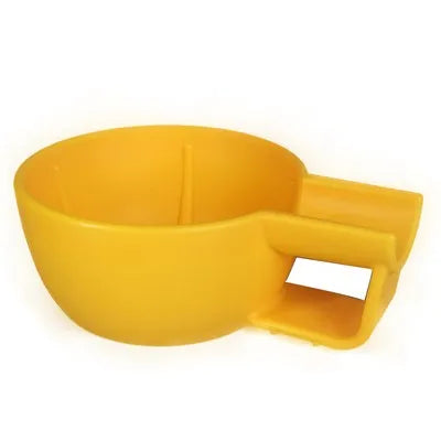 DiShi Wholesale Yellow Shaving Mug Custom Men PP Shaving Brush Bowl