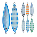 L001 100g 150g 300g Slow Pitch Jigs Luminous Lure Deep Sea Jigs Metal  Fishing Lures Metal Jig for Saltwater