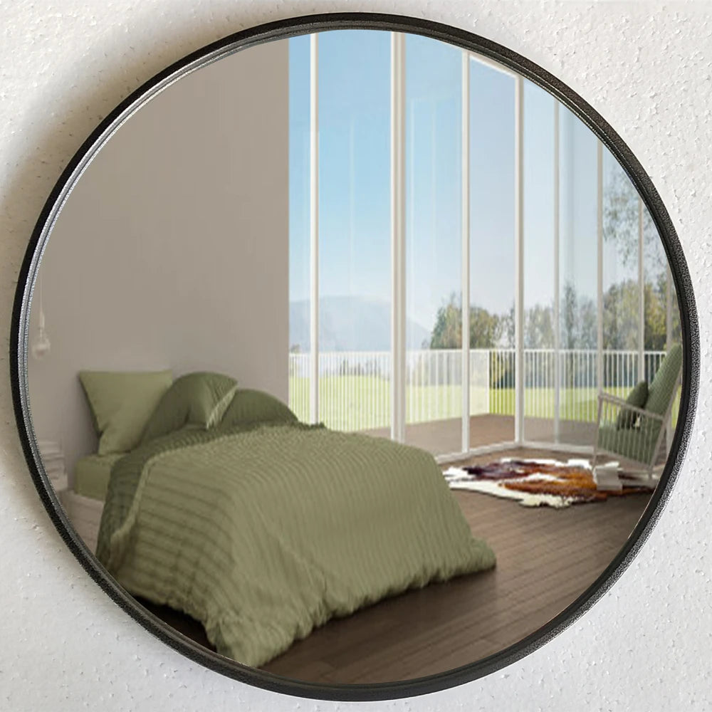 Custom herschel Big Large Antique Bronze Iron Frame Full Body Decor Bathroom Dressing hang Handmade Modern Wall Mirror