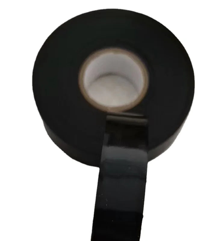 Automotive Black PVC Wire Harness Tape for Wholesale Non-Adhesive Environment Friendly Low VOC Temperature Resistance Degree