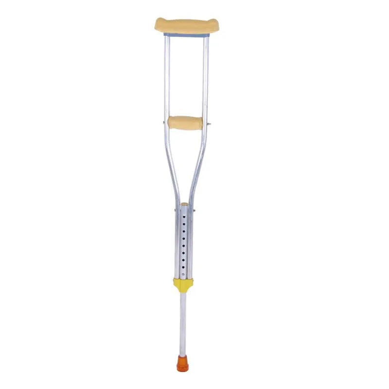 Nine Speed Adjustable Thickened Crutch Comfortable and Durable Underarm Support for Elderly and Disabled