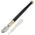 KSEIBI Oil Feed Glass Cutter for Mirror Stained Glass and Thick Glass Cutting Wheels Tool Diamond Precision Glass Cutting Tool