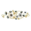 164*56cm Wholesale Dropshipping Products 2023 3d Design Wall Hanging Decoration Metal Flower Art Iron Home Decor  Living Room