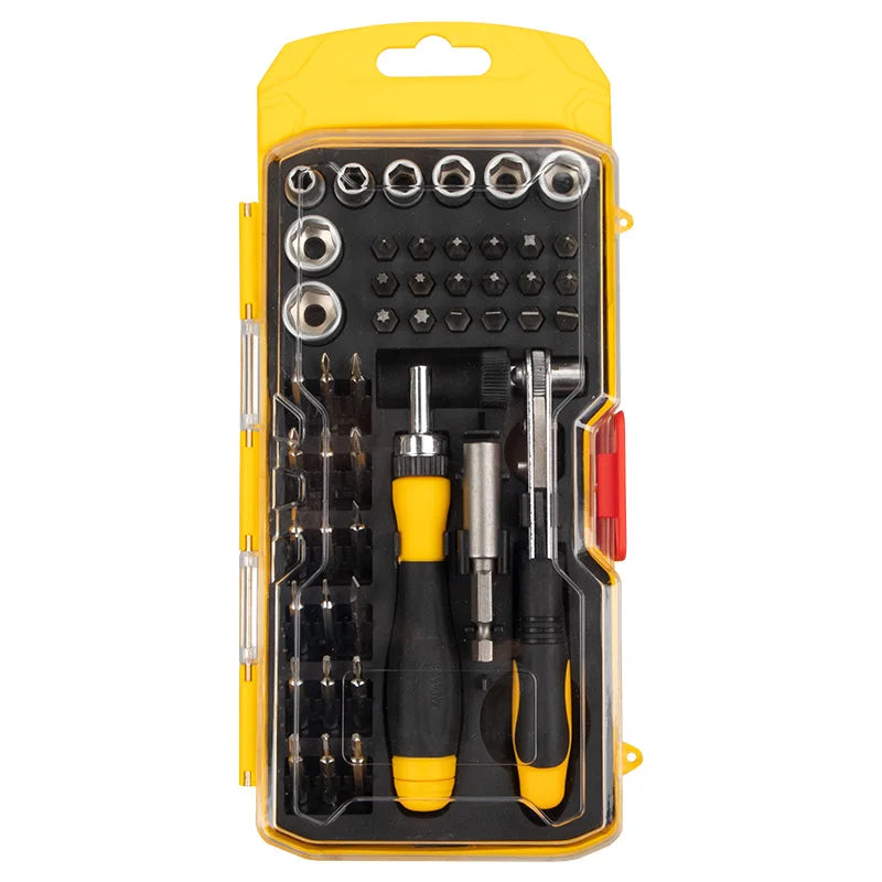 Professional Precision Multipurpose Ratchet Screwdriver Set Customized OEM/ODM Support Chrome Finish Acetate Polypropylene