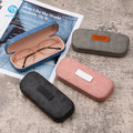 Luxury Stylish Reading Glasses Box Case OEM ODM Metal Eyewear Hard Cases Optical Glasses Case Custom Logo