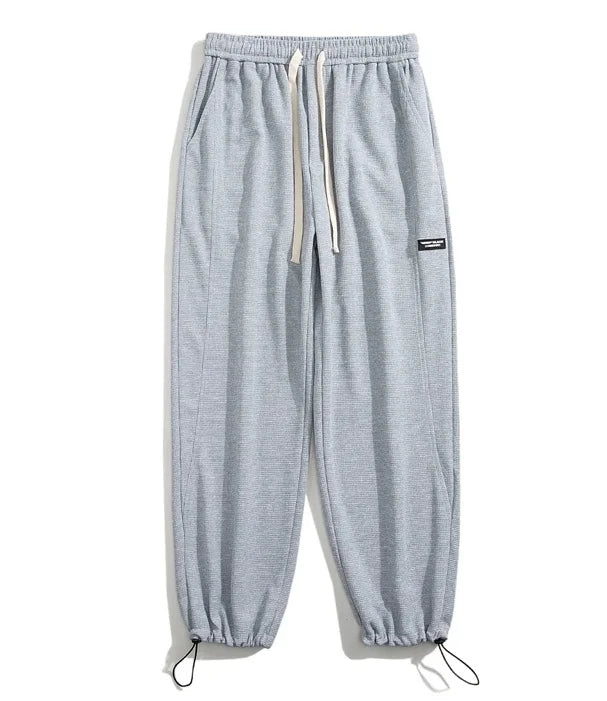 Spot Goods Men's Straight Minimal Design Woolen Formal Pants Fitness Training Sports Mid Breathable Lightweight Lower Price