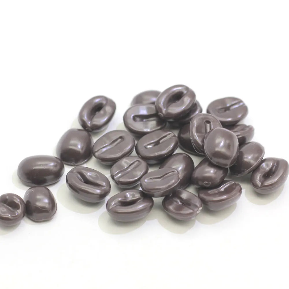 3D Miniature Coffee Beans Flatback Resin Cabochon Simulation Food Scrapbooking Craft DIY Phone Decoration Accessories