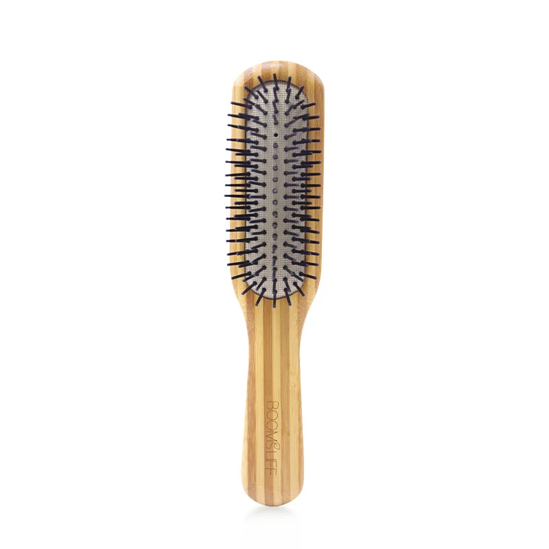 Hairbrush Bristles Private Logo Hair Brushes Factory Bamboo with Plastic for Women OPP Comb Wood Wooden Brush Wood Gua Sha Comb