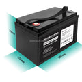 Deep Cycle 12V 105Ah Shenzhen LiFePO4 Battery TPENERGY TP-LFP12105 OEM/ODM Solar Power Storage 12.8V Lithium Marine Battery MegaBDM