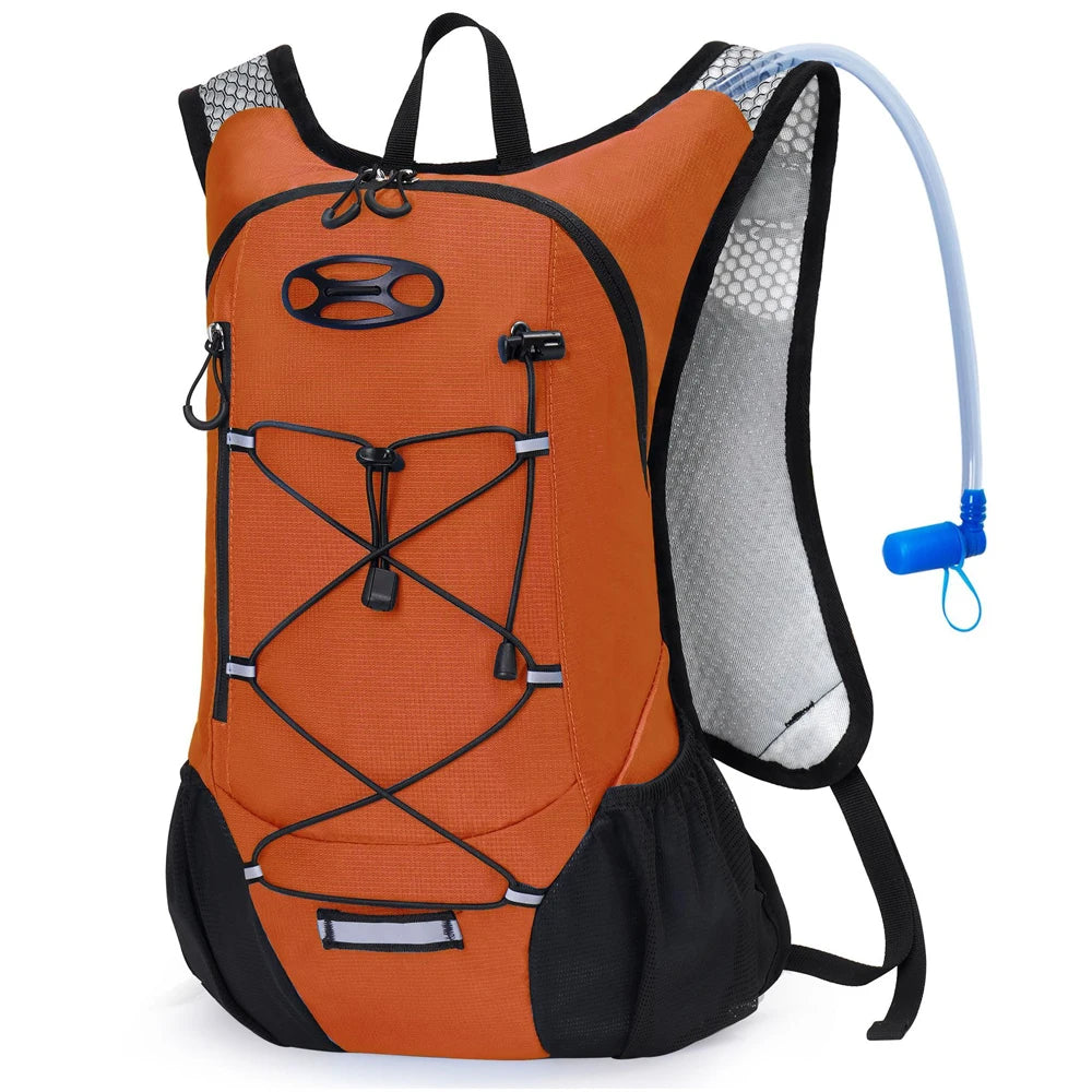 Lightweight Hydration Running Backpack Hydro Water Daypack for Cycling Hiking Rave for Men Women