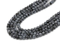 Hot Sale Natural High Quality Round Beads 8mm Snowflake Gem Stones for Jewelry Making