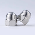 304 Stainless Steel UNF 8# 10# 1/4 5/16 3/8 Acorn Cap Dome Nuts Covers Hex Decorative Dome Blind Nut