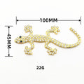 Customized 3D Car logo for Personalized Universal Metal Diamond Gecko Car Stickers