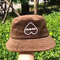 Yukaihe Autumn Winter Bucket Hats Custom Velvet Suede Bucket Hats custom Your Own Winter Bucket Hats