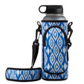 2024 Insulated Water Bottle Sleeves Bicycle Neoprene Bicycle Water Bottle Holder with Shoulder Strap Bottle Cover in High Level
