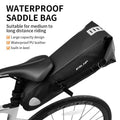 ESLNF Large Capacity Waterproof Road Mountain Bike Tail Bag  MTB Bicycle Saddle Bag